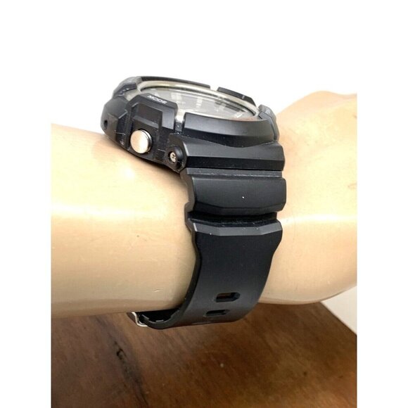 Casio Mens Watch G-Shock GAS100 Black Resin Analog Digital Tough Solar 4… - Picture 12 of 14